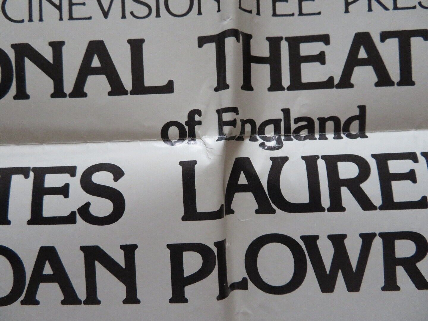 THREE SISTERS FOLDED US ONE SHEET POSTER ANTON CHECKHOV LAURENCE OLIVIER 1970 Movie posters