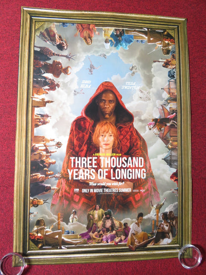 THREE THOUSAND YEARS OF LONGING US ONE SHEET ROLLED POSTER GEORGE MILLER 2022 Rendezvous Cinema Movie posters