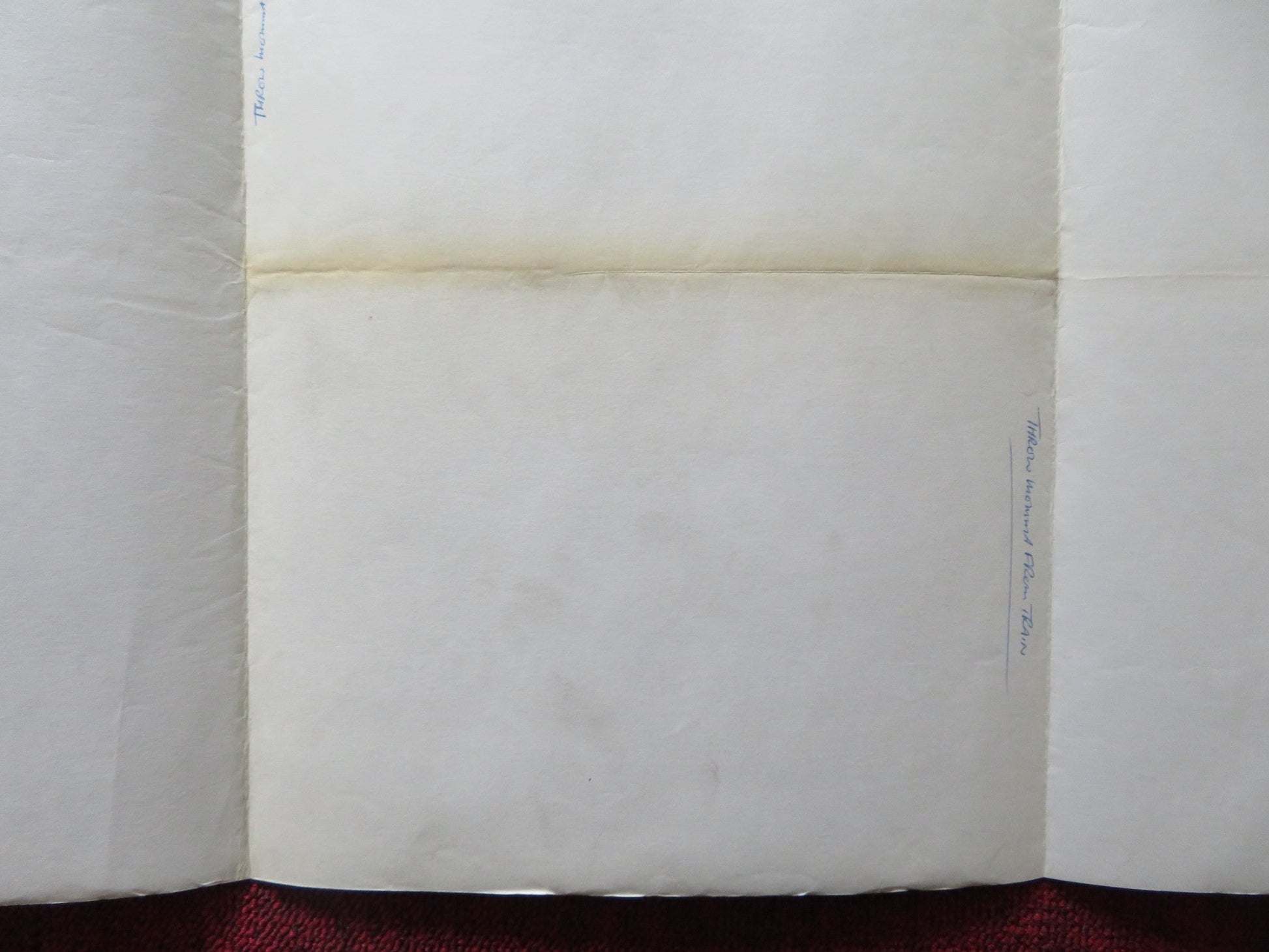 THROW MOMMA FROM THE TRAIN UK QUAD (30"x 40") ROLLED POSTER DANNY DEVITO 1987 Rendezvous Cinema Movie posters