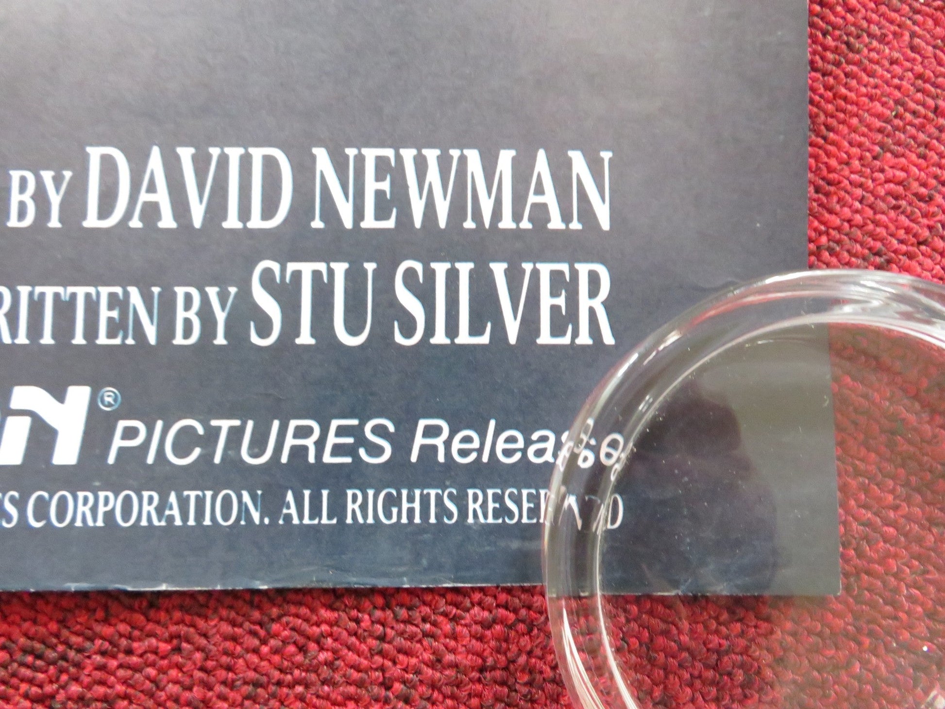 THROW MOMMA FROM THE TRAIN UK QUAD (30"x 40") ROLLED POSTER DANNY DEVITO 1987 Rendezvous Cinema Movie posters