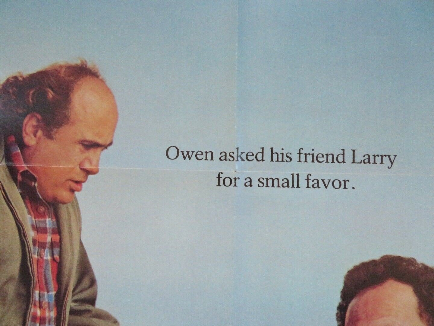 THROWN MOMMA FROM THE TRAIN US ONE SHEET POSTER DANNY DEVITO 1987 Rendezvous Cinema Movie posters