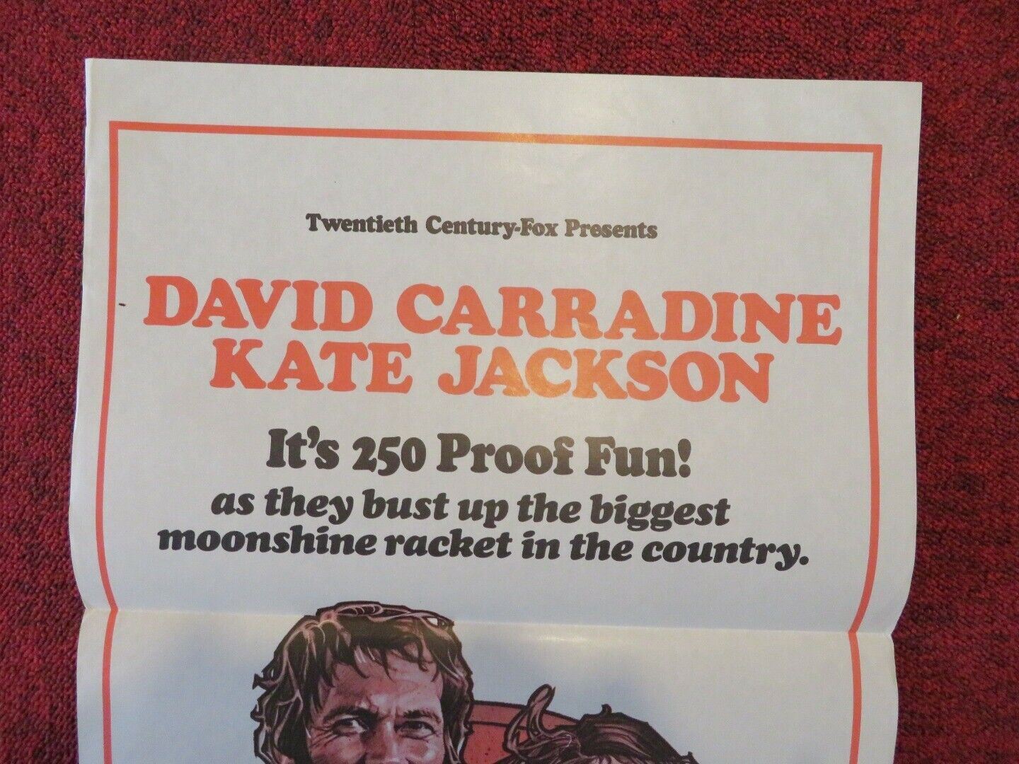 THUNDER AND LIGHTNING FOLDED AUSTRALIAN DAYBILL POSTER Sterling Holloway 1977 Movie posters