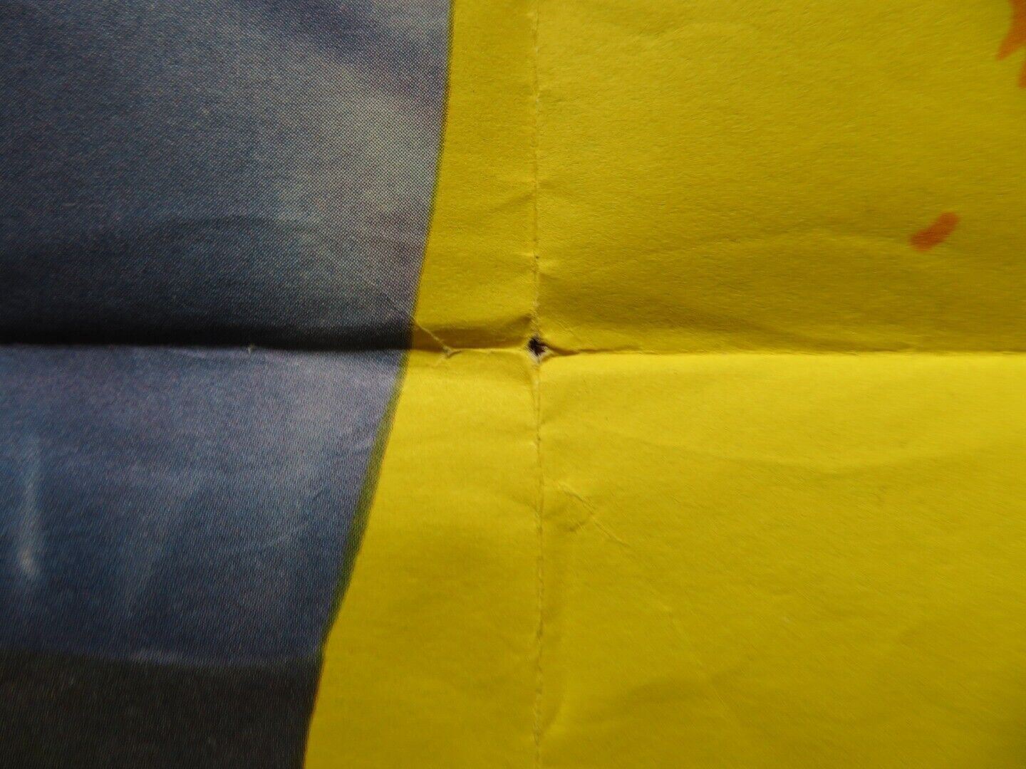 THUNDER IN THE SUN FOLDED US ONE SHEET POSTER SUSAN HAYWARD JEFF CHANDLER 1959 Movie posters