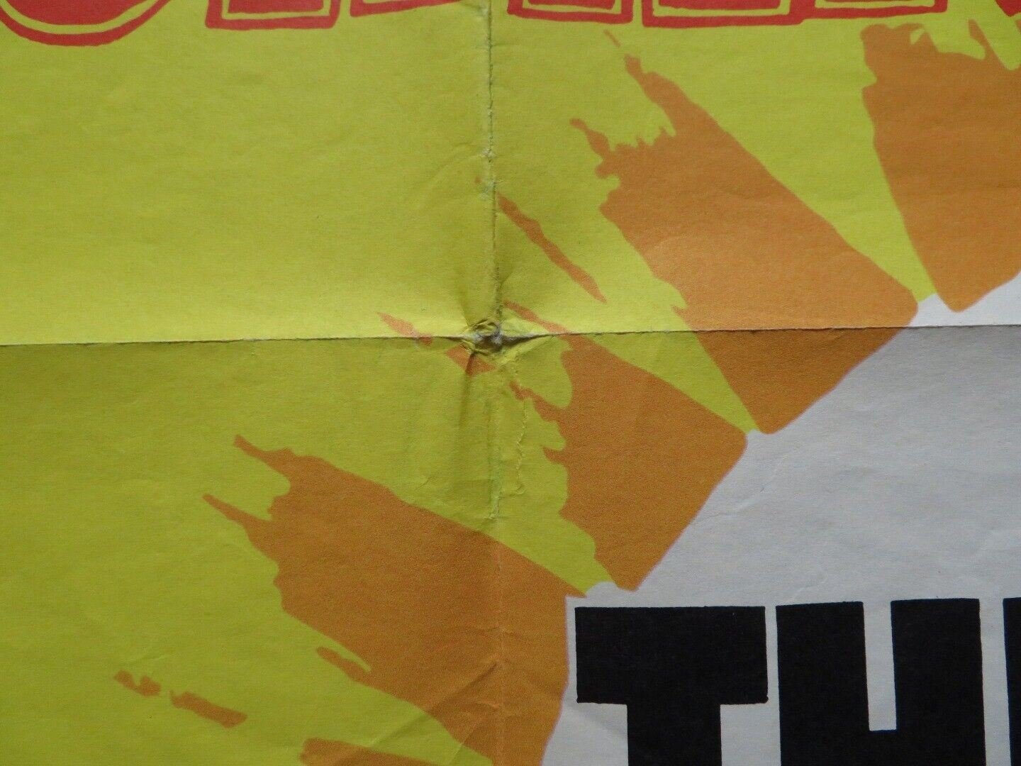 THUNDER IN THE SUN FOLDED US ONE SHEET POSTER SUSAN HAYWARD JEFF CHANDLER 1959 Movie posters