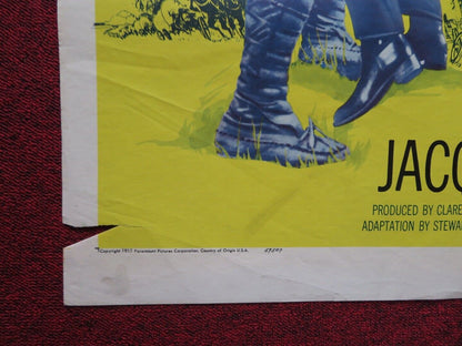 THUNDER IN THE SUN FOLDED US ONE SHEET POSTER SUSAN HAYWARD JEFF CHANDLER 1959 Movie posters