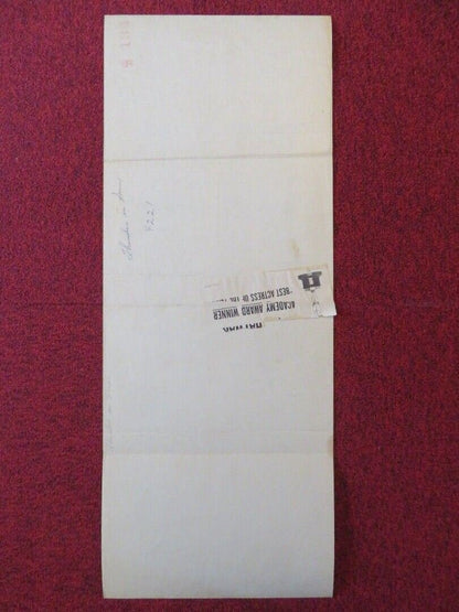 THUNDER IN THE SUN US INSERT (14"x 36") POSTER SUSAN HAYWARD JEFF CHANDLER 1959 Movie posters