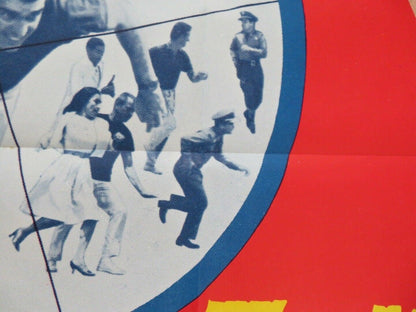 THUNDER ISALND FOLDED US ONE SHEET POSTER GENE NELSON FAY SPAIN 1963 Movie posters