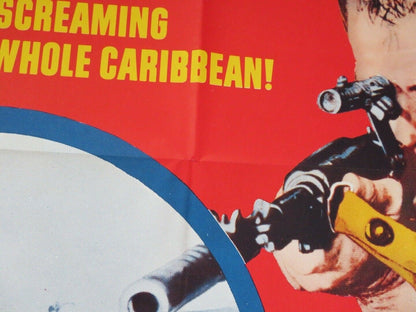 THUNDER ISALND FOLDED US ONE SHEET POSTER GENE NELSON FAY SPAIN 1963 Movie posters