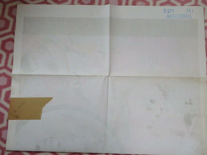 THUNDER ISALND FOLDED US ONE SHEET POSTER GENE NELSON FAY SPAIN 1963 Movie posters