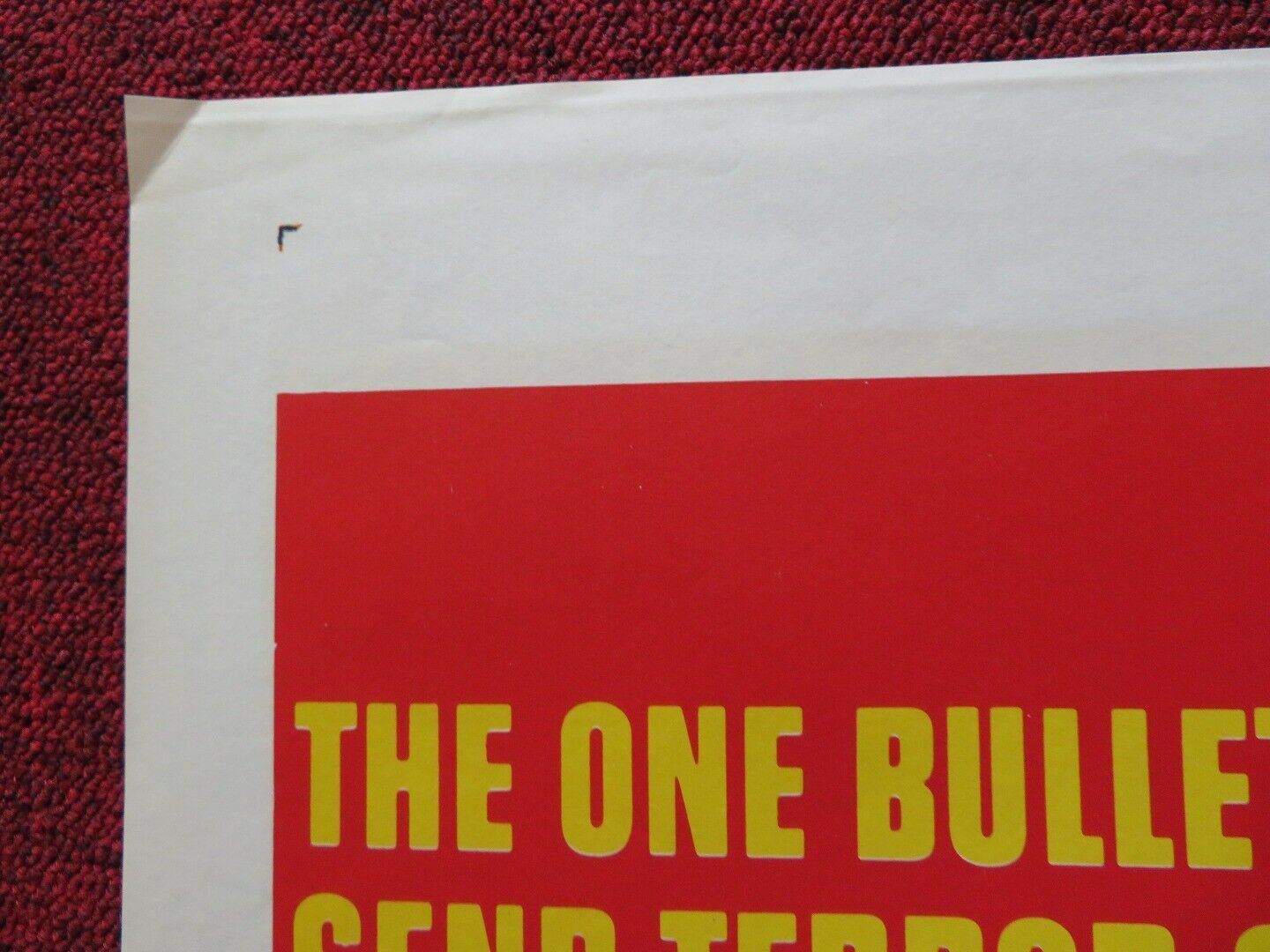 THUNDER ISLAND FOLDED US ONE SHEET POSTER GENE NELSON FAY SPAIN 1963 Movie posters