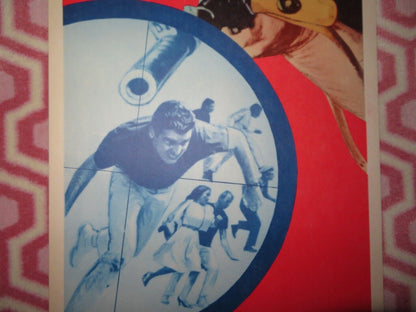 THUNDER ISLAND US INSERT (14"x 36") POSTER GENE NELSON FAY SPAIN 1963 Movie posters