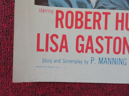 THUNDER OVER TANGIER US HALF SHEET (22"x 28") POSTER ROBERT HUTTON 1957 Movie posters