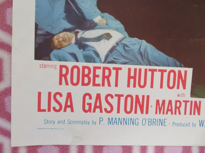 THUNDER, OVER TANGLER US HALF SHEET (22"x 28") POSTER ROBERT HUTTON 1957 Movie posters