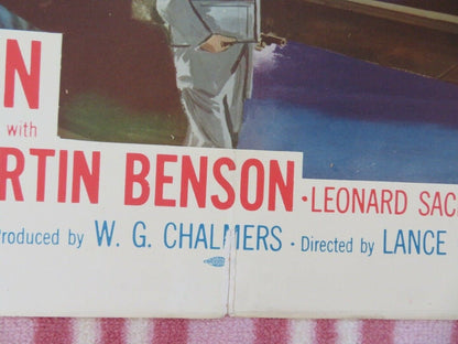 THUNDER, OVER TANGLER US HALF SHEET (22"x 28") POSTER ROBERT HUTTON 1957 Movie posters