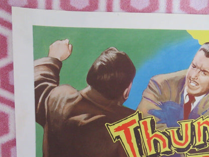 THUNDER, OVER TANGLER US HALF SHEET (22"x 28") POSTER ROBERT HUTTON 1957 Movie posters