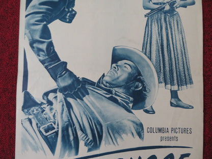 THUNDERHOOF US INSERT (14"x 36") POSTER PRESTON FOSTER MARY STUART 1953 Rendezvous Cinema Movie posters