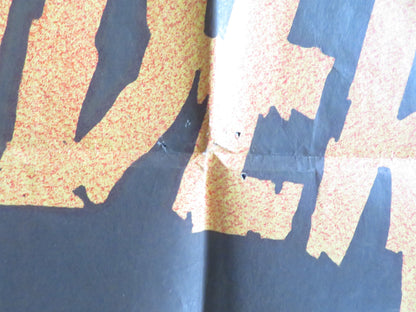 THUNDERSTORM FOLDED US ONE SHEET POSTER CARLOS THOMPSON LINDA CHRISTIAN 1956 Rendezvous Cinema Movie posters