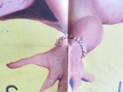 THUNDERSTORM FOLDED US ONE SHEET POSTER CARLOS THOMPSON LINDA CHRISTIAN 1956 Rendezvous Cinema Movie posters