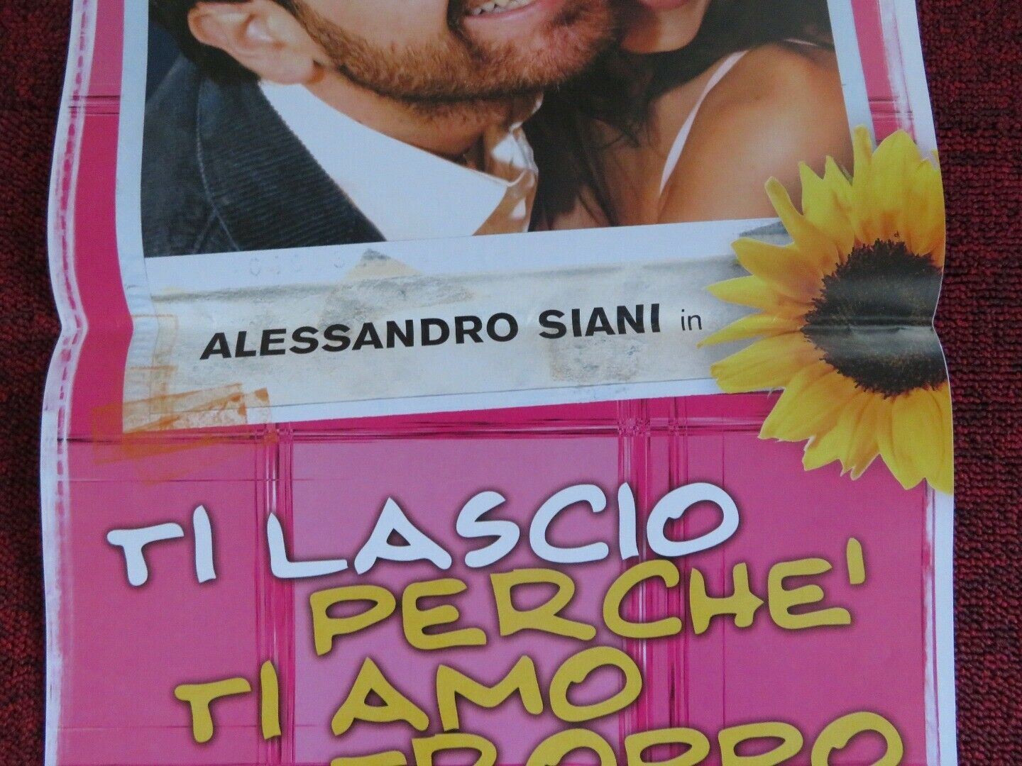 TI LASCIA PERCHE TI AMO TROPPO ITALIAN LOCANDINA (26.5"x11.5") POSTER 2006 - Rendezvous Cinema