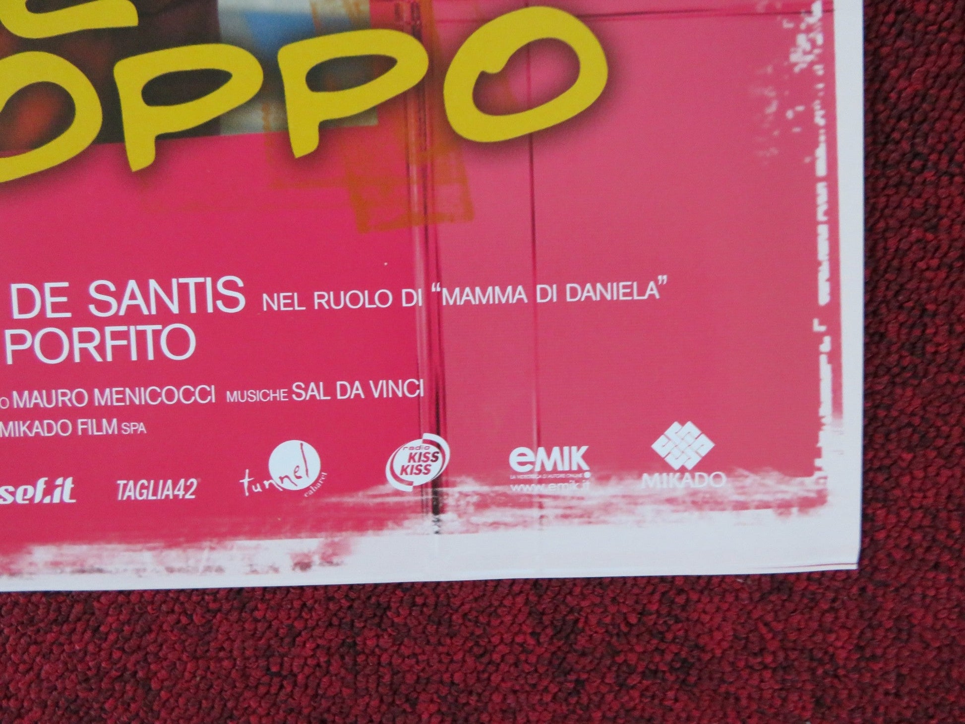 TI LASCIO PERCHE' TI AMO TROPPO - B ITALIAN FOTOBUSTA POSTER F. ALBANESE 2006 Rendezvous Cinema Movie posters