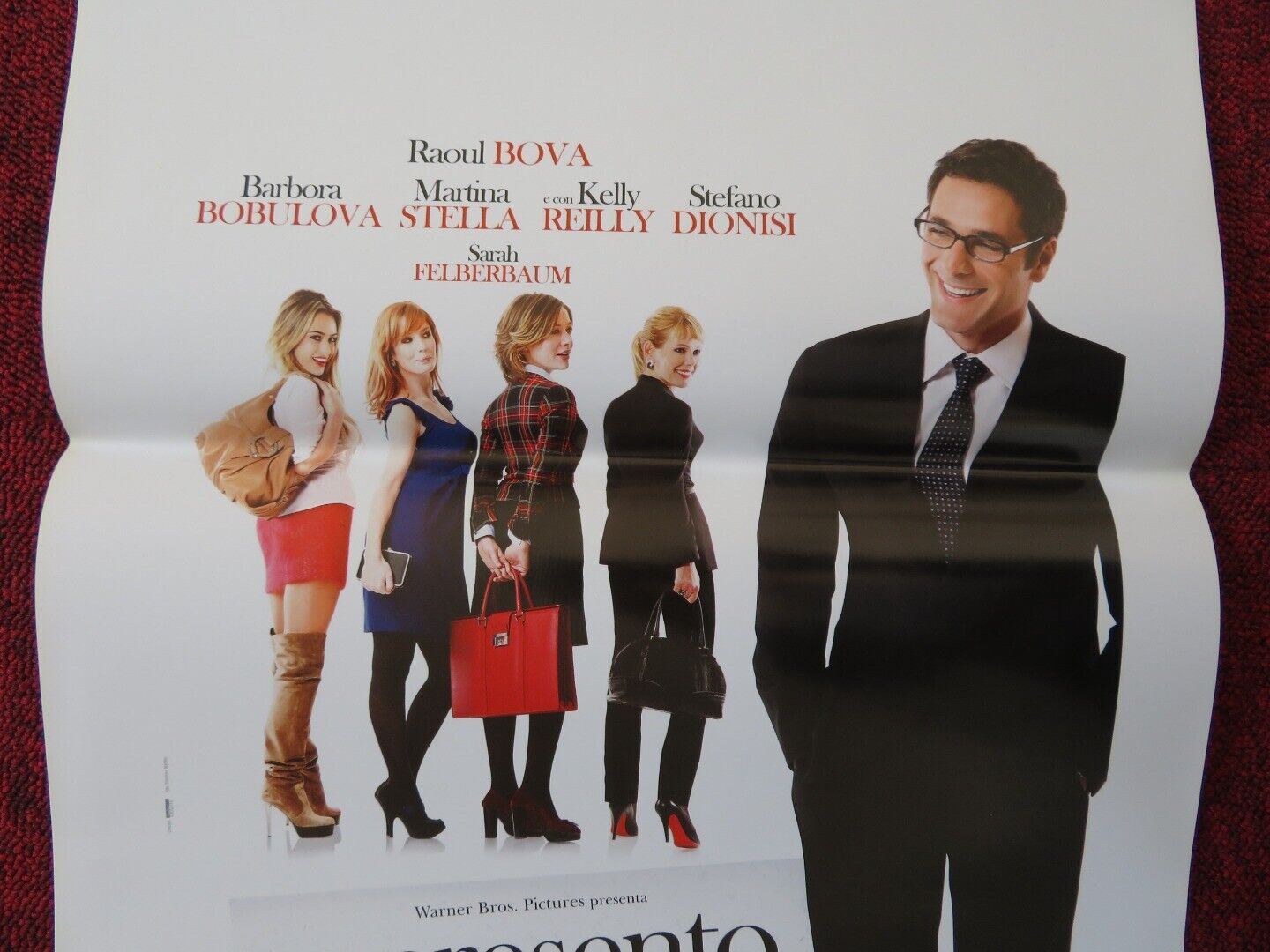 TI PRESENTO UN AMICO ITALIAN LOCANDINA (27.5"x13") POSTER BARBORA BOBULOVA 2010 Movie posters