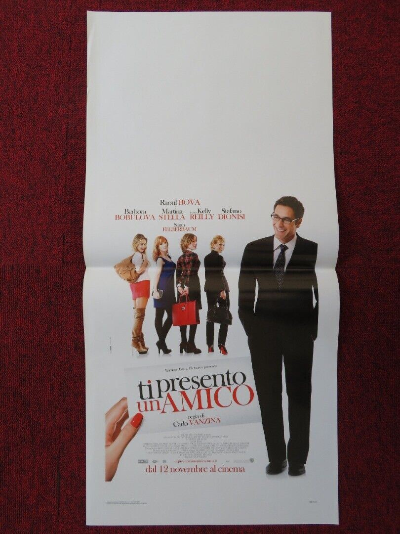 TI PRESENTO UN AMICO ITALIAN LOCANDINA (27.5"x13") POSTER BARBORA BOBULOVA 2010 Movie posters