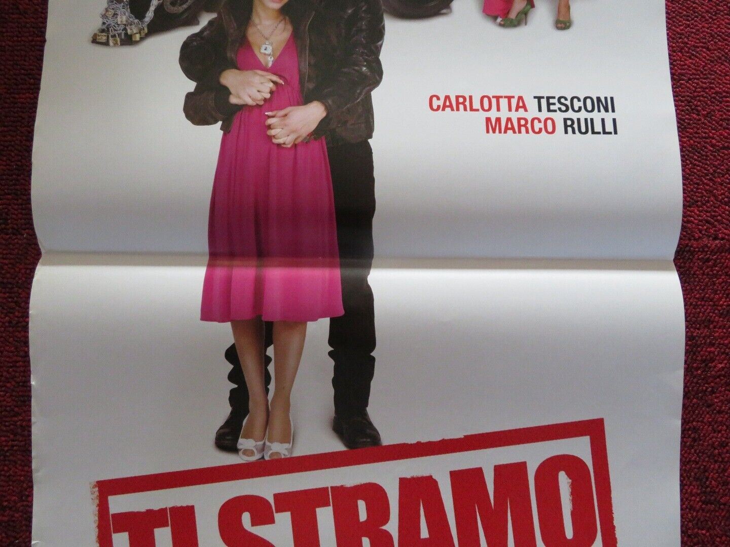 TI STRAMO ITALIAN LOCANDINA (27.5"x13.5") POSTER CARLOTTA TESCONI 2008 - Rendezvous Cinema