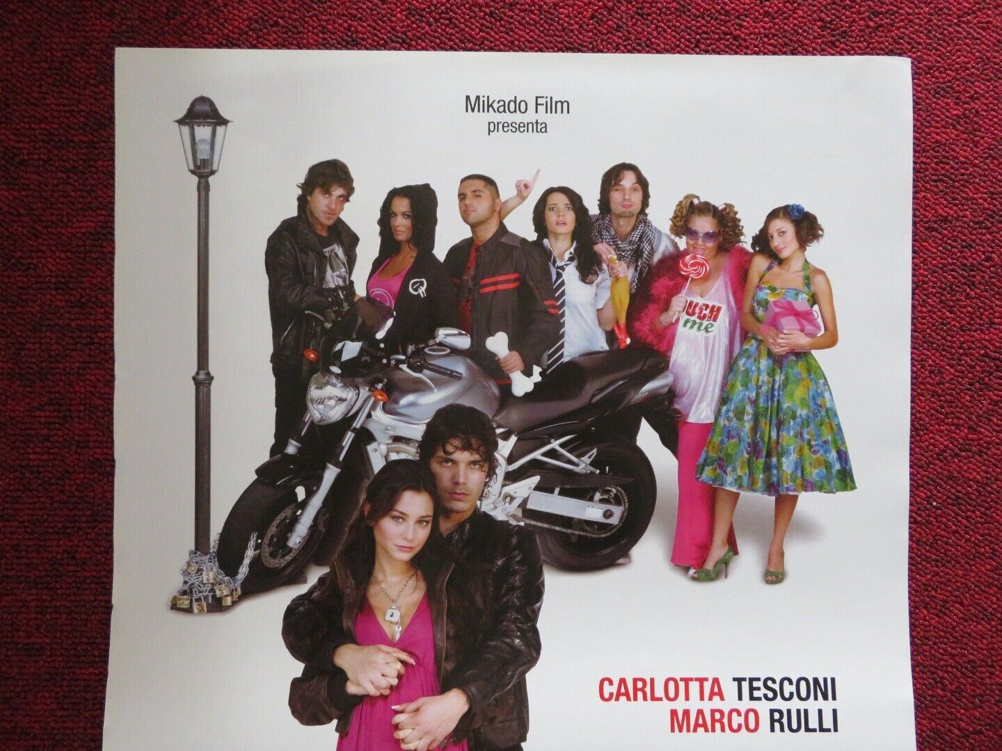 TI STRAMO ITALIAN LOCANDINA (27.5"x13.5") POSTER CARLOTTA TESCONI 2008 - Rendezvous Cinema