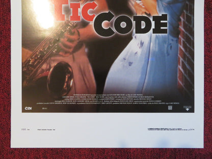 TIC CODE ITALIAN LOCANDINA POSTER GREGORY HINES POLLY DRAPER 1998 Rendezvous Cinema Movie posters