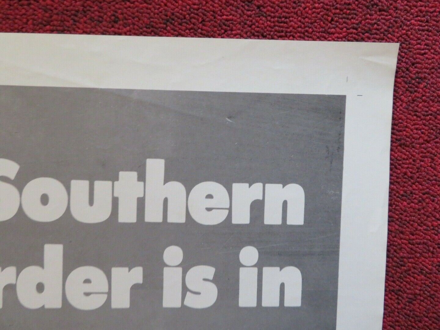 TICK TICK TICK STYLE A FOLDED US ONE SHEET POSTER JIM BROWN 1970 Movie posters