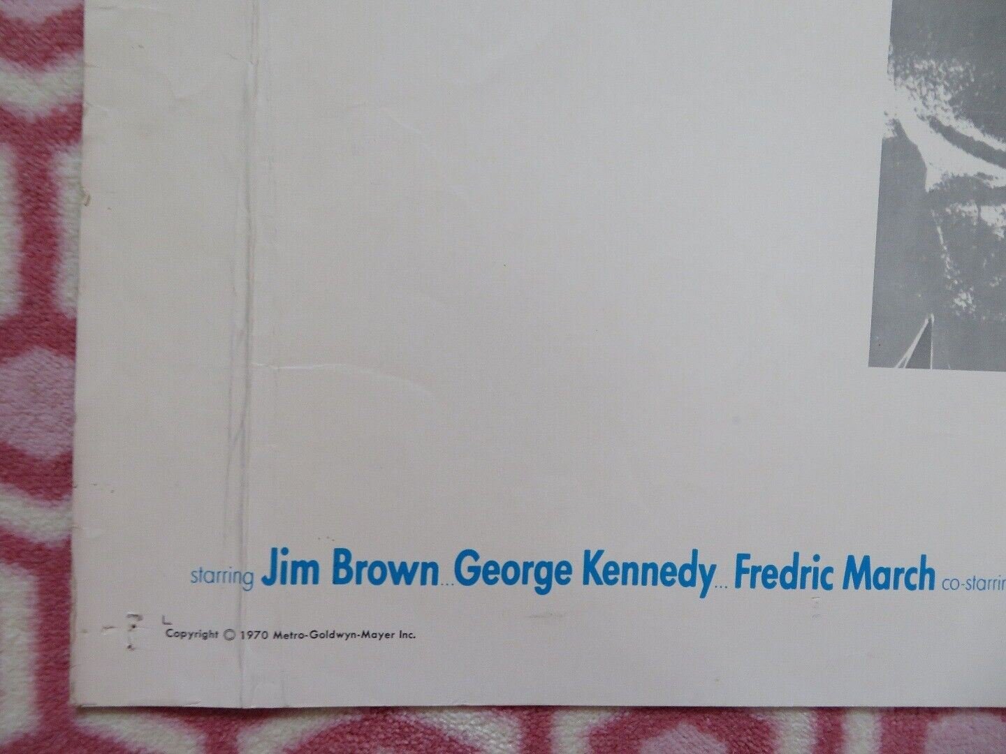 TICK TICK TICK US HALF SHEET (22"x 28") POSTER JIM BROWN GEORGE KENNEDY 1970 Movie posters