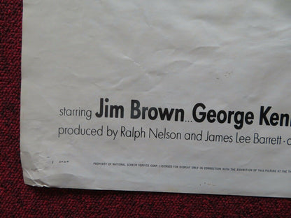 TICK, TICK, TICK USA ONE SHEET FOLDED POSTER JIM BROWN GEORGE KENNEDY 1970 Movie posters