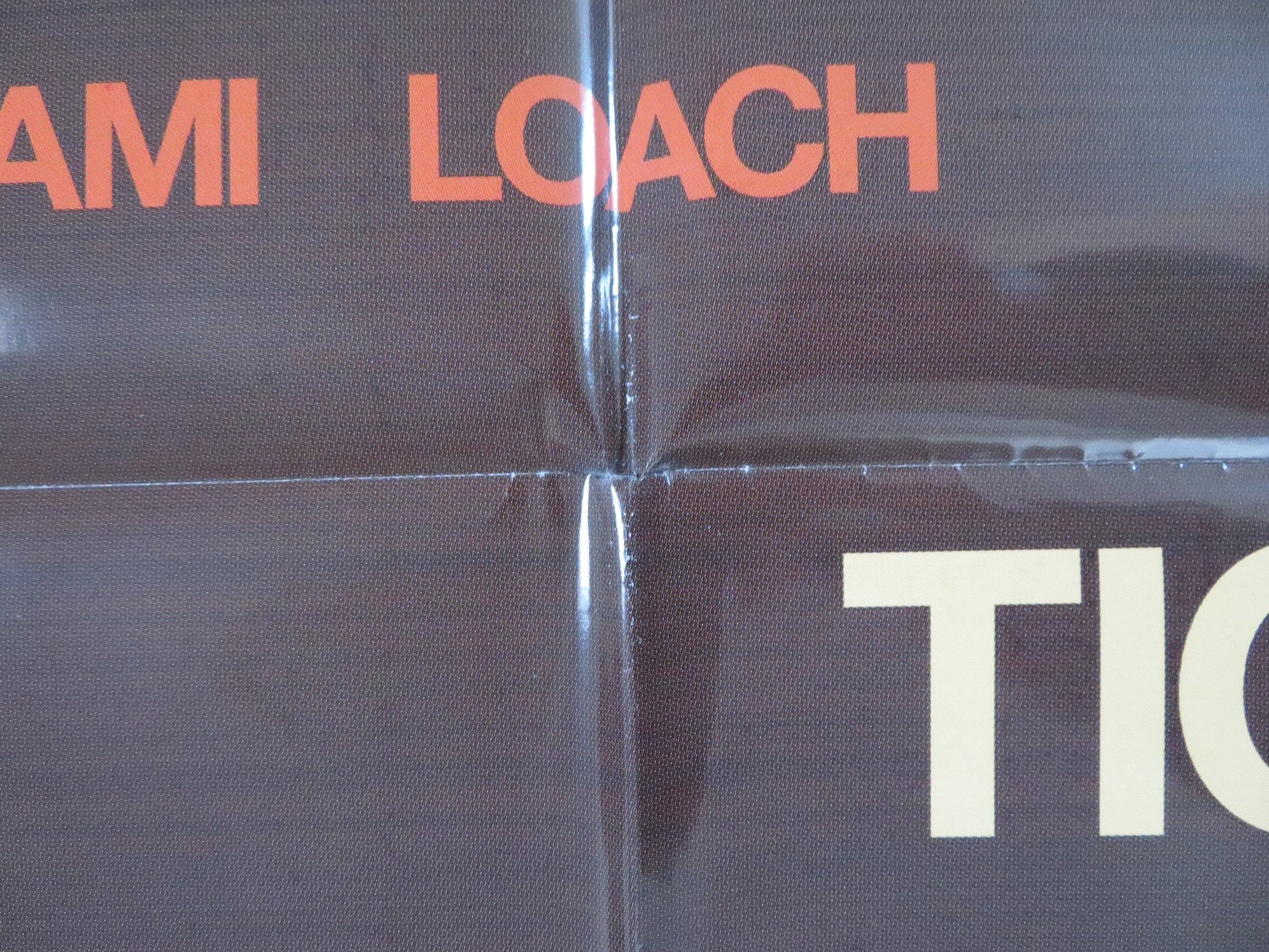 TICKETS ITALIAN FOGLIO POSTER KEN LOACH CARLO DELLE PIANE 2005 Rendezvous Cinema Movie posters