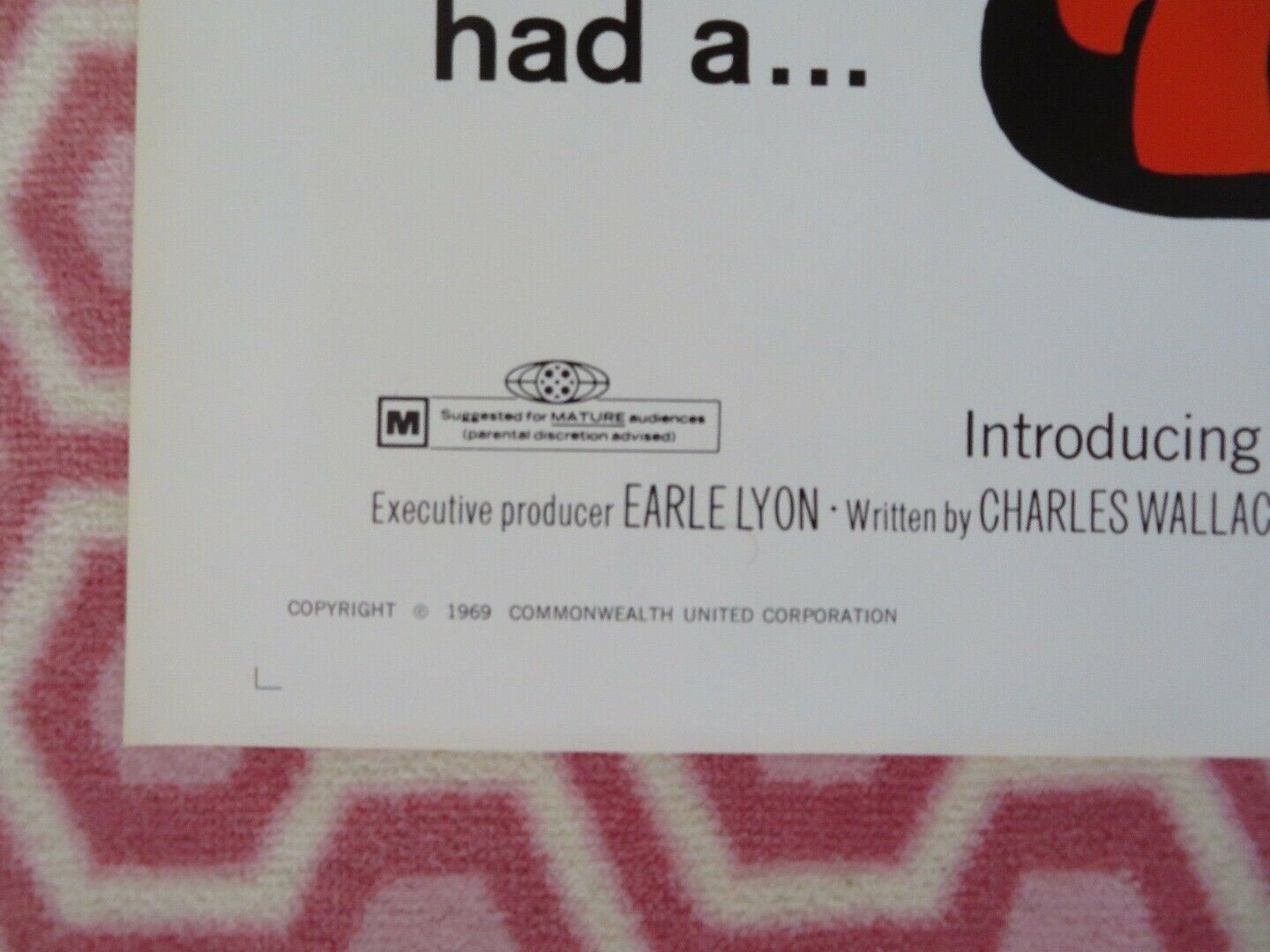 TIGER BY THE TAIL 1969 US ONE SHEET POSTER CHRISTOPHER GEORGE T HEDREN Movie posters