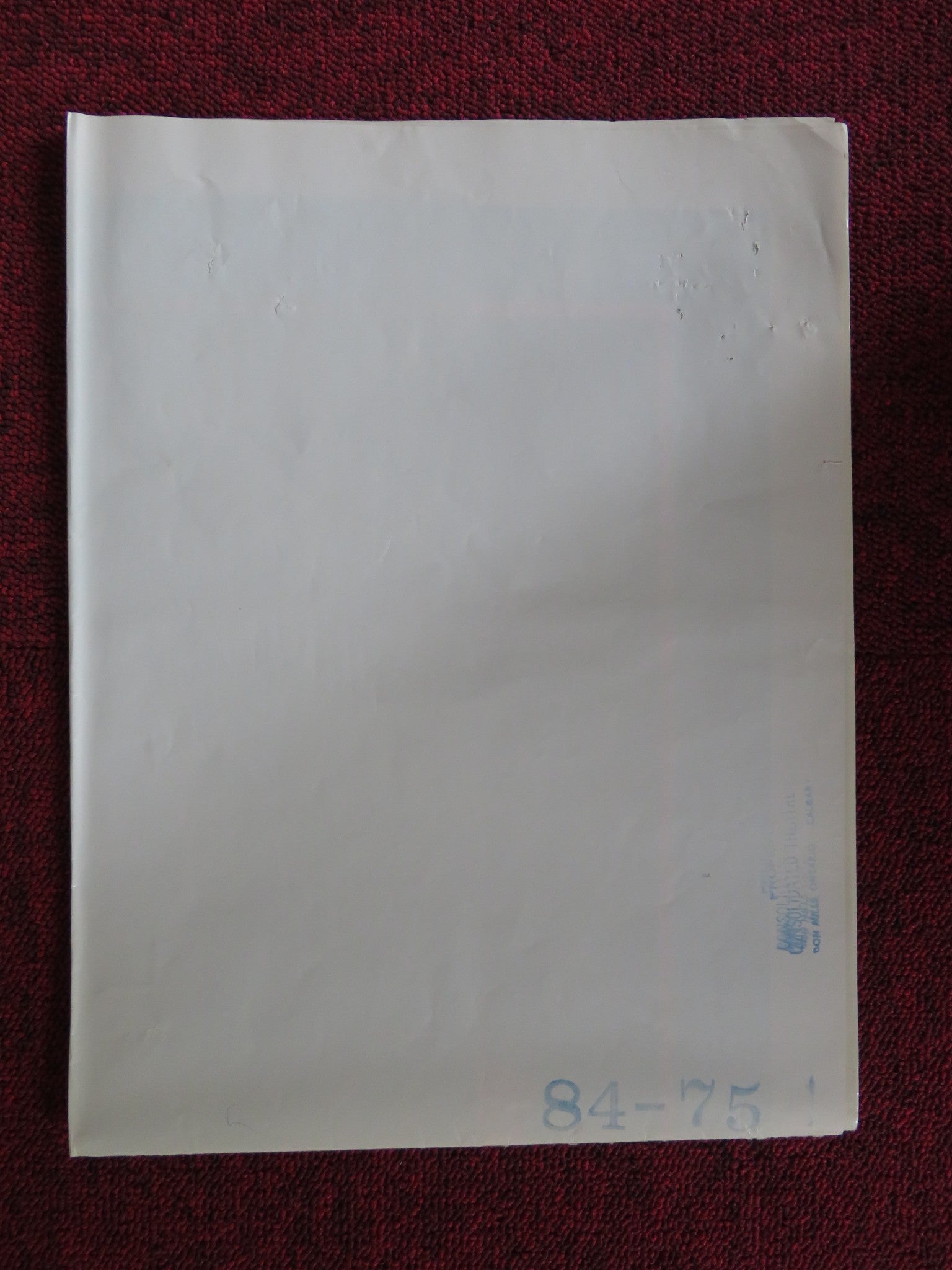 TIGHTROPE FOLDED US ONE SHEET POSTER CLINT EASTWOOD 1984 Rendezvous Cinema Movie posters