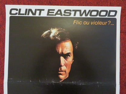 TIGHTROPE FRENCH (15"x 21") POSTER CLINT EASTWOOD GENEVIEVE BUJOLD 1984 - Rendezvous Cinema