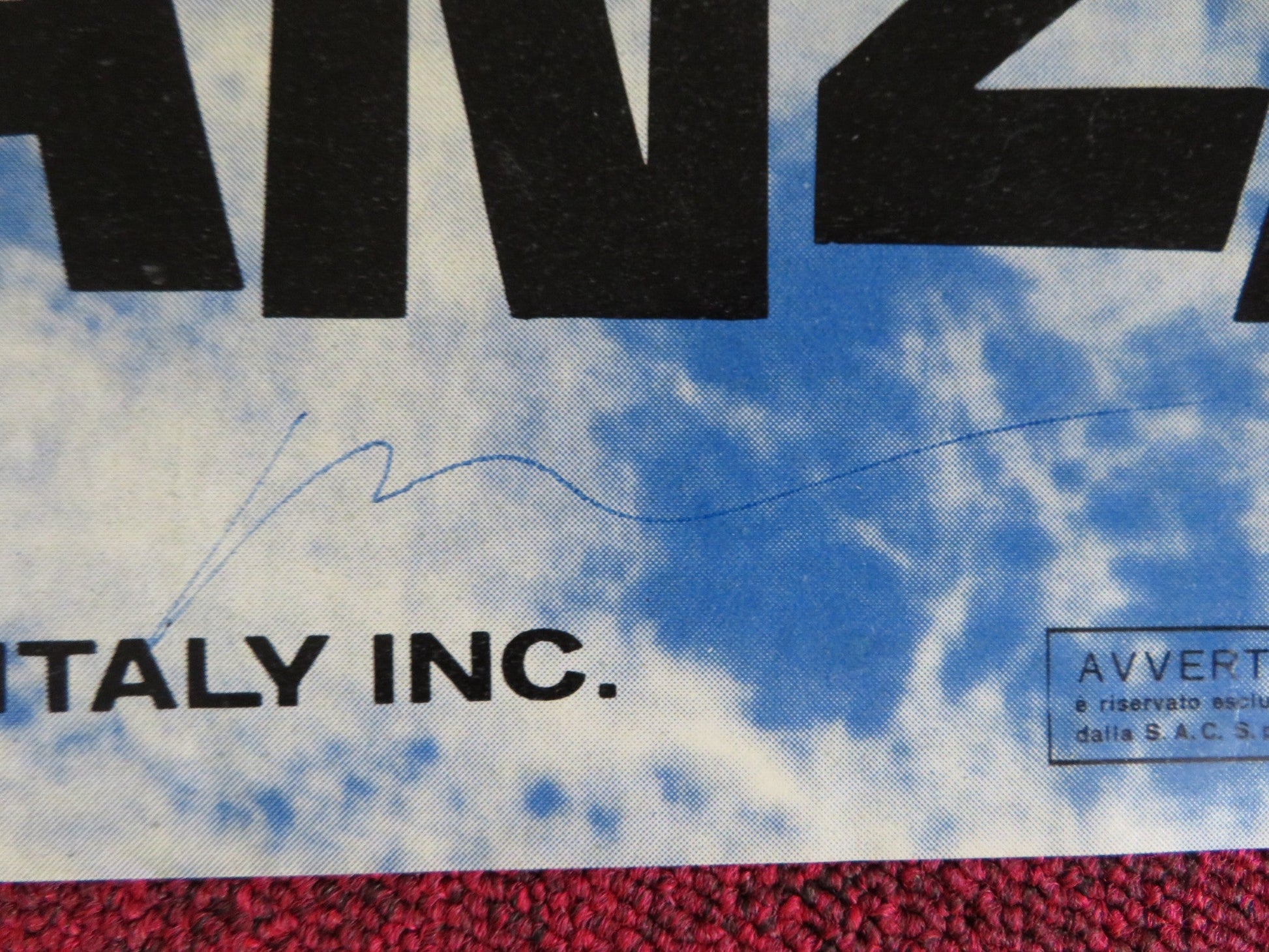 TILL THE END OF THE WORLD ITALIAN FOGLIO POSTER PIERRE MONDY DIDI PEREGO 1963 Rendezvous Cinema Movie posters