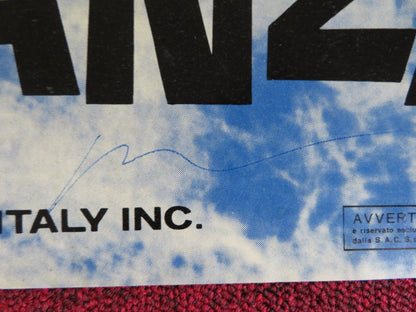 TILL THE END OF THE WORLD ITALIAN FOGLIO POSTER PIERRE MONDY DIDI PEREGO 1963 Rendezvous Cinema Movie posters