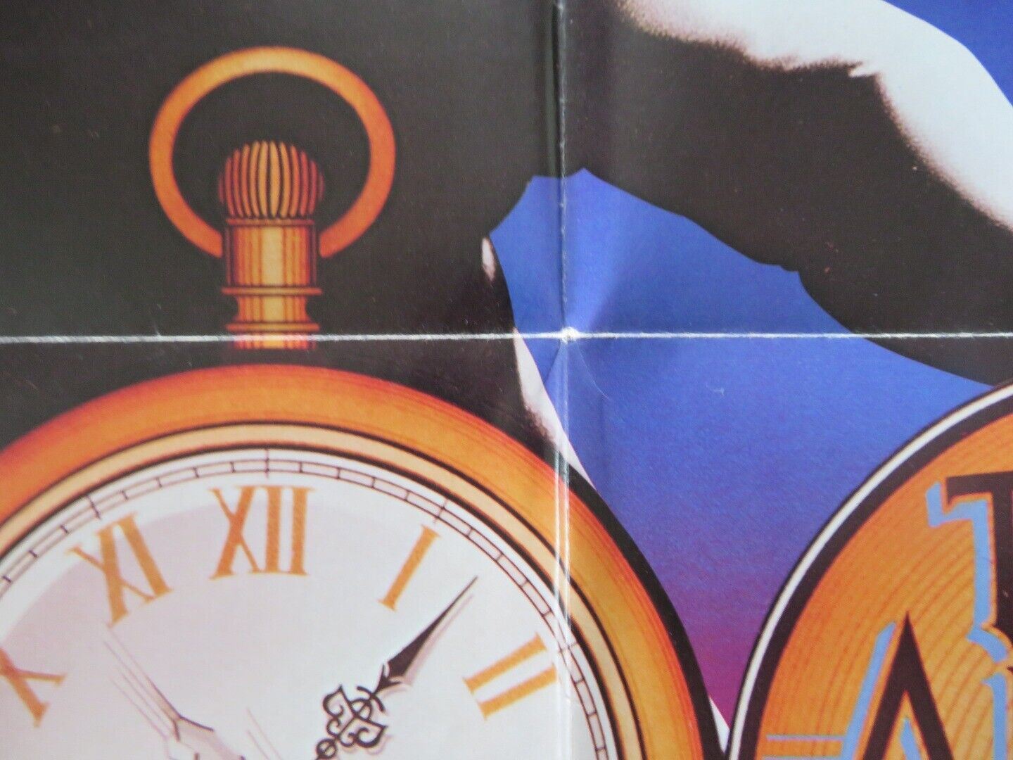 TIME AFTER TIME FOLDED US ONE SHEET POSTER MALCOLM MCDOWELL 1979 Movie posters