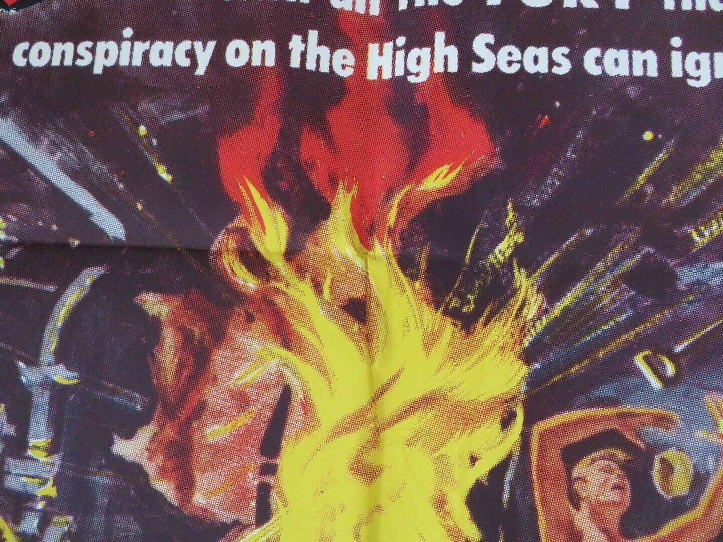 TIME BOMB ONE SHEET POSTER CURT JURGENS MYLENE DEMONGEOT 1961 Movie posters