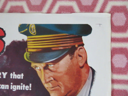 TIME BOMB ONE SHEET POSTER CURT JURGENS MYLENE DEMONGEOT 1961 Movie posters