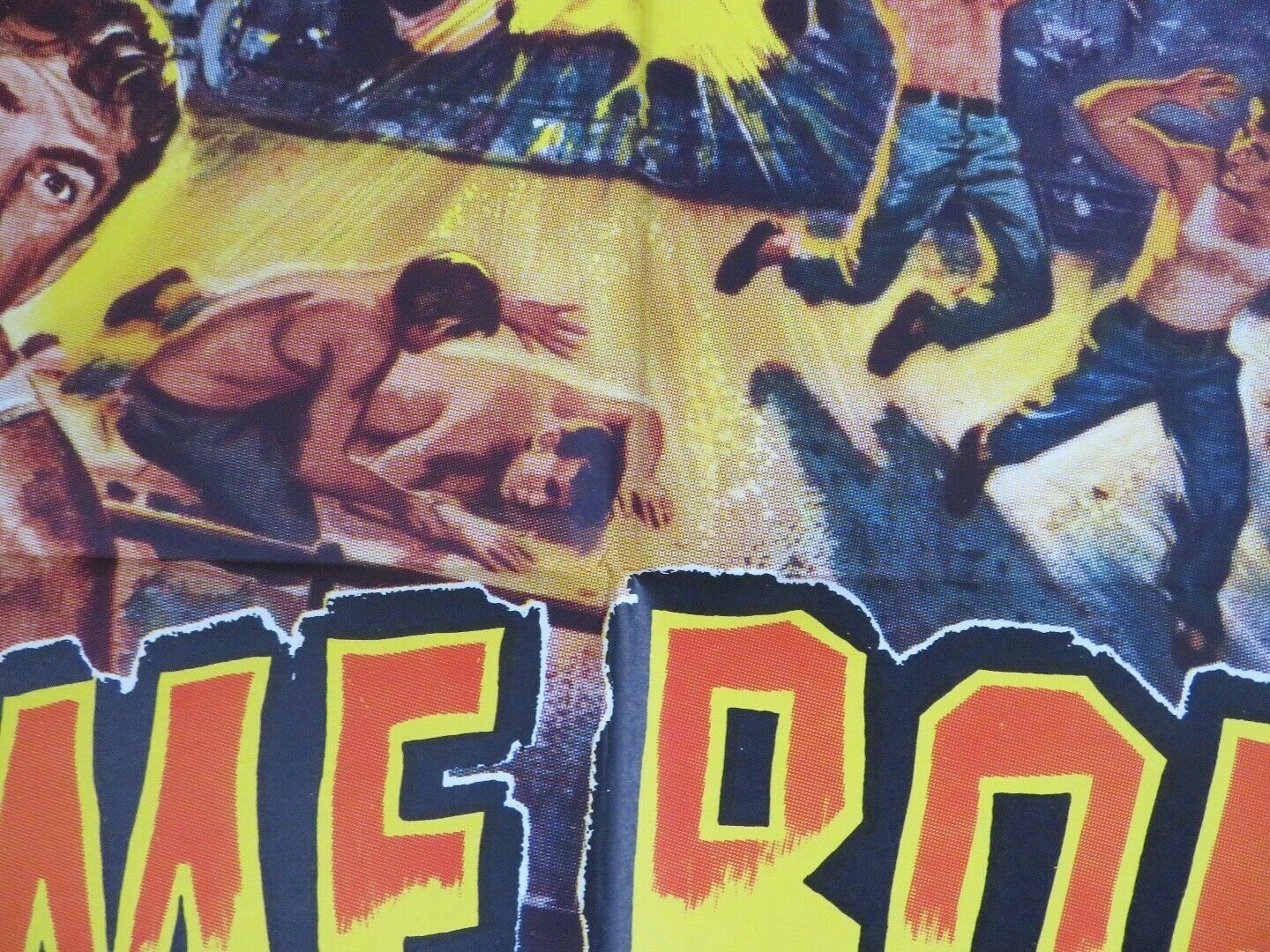 TIME BOMB ONE SHEET POSTER CURT JURGENS MYLENE DEMONGEOT 1961 Movie posters