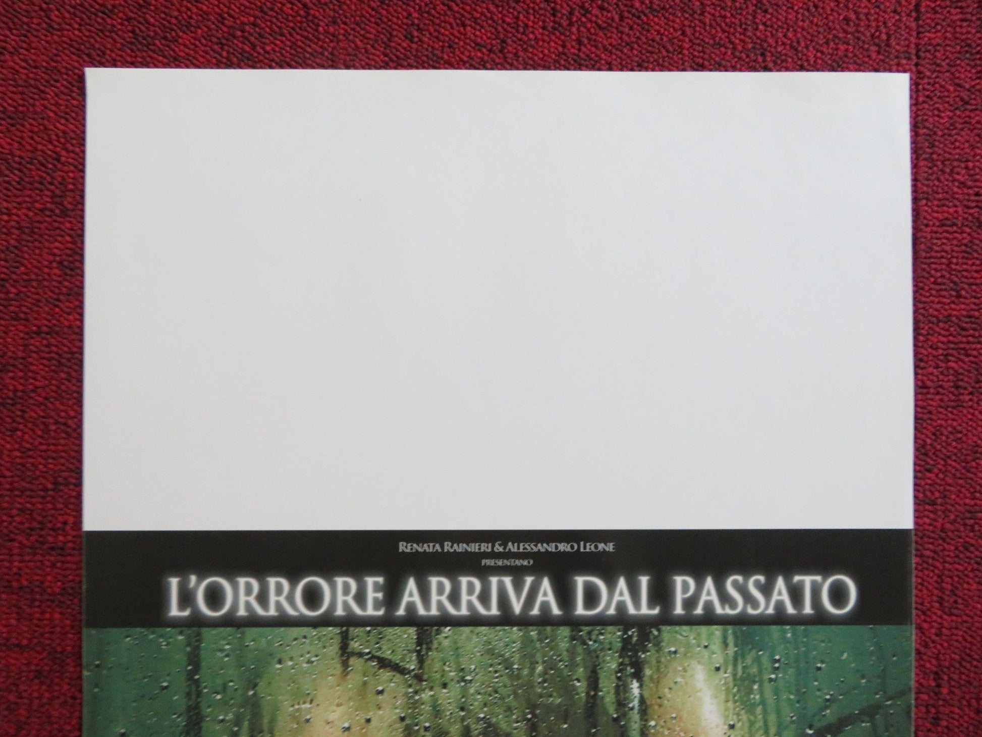 TIME OF DARKNESS / PORA MROKU ITALIAN LOCANDINA POSTER NATALIA RYBICKA 2008 Rendezvous Cinema Movie posters