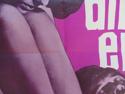 TIME OF INDIFFERENCE FOLDED US ONE SHEET POSTER CLUDIA CARDINAL ROD STEIGER 1965 Movie posters