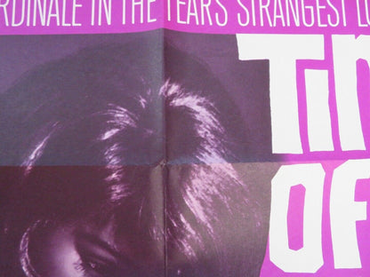 TIME OF INDIFFERENCE FOLDED US ONE SHEET POSTER CLUDIA CARDINAL ROD STEIGER 1965 Movie posters