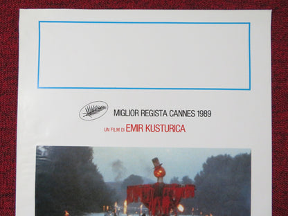 TIME OF THE GYPSIES ITALIAN LOCANDINA POSTER DAVOR DUJMOVIC BORA TODOROVIC 1990 Rendezvous Cinema Movie posters