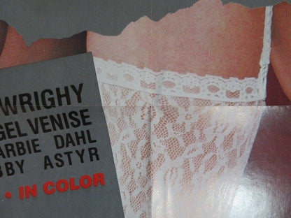 TIME SQUARE COMES ALIVE FOLDED US ONE SHEET POSTER VERONICA VERA N WRIGHY 1985 Movie posters