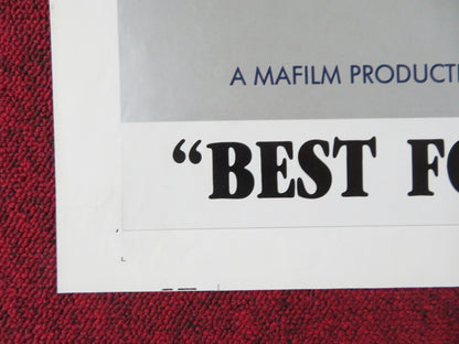 TIME STANDS STILL FOLDED US ONE SHEET POSTER ANIKO IVAN ISTVAN ZNAMENAK 1982 Rendezvous Cinema Movie posters