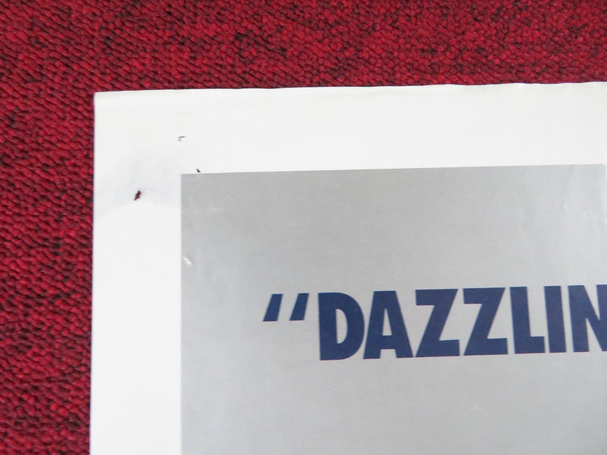 TIME STANDS STILL FOLDED US ONE SHEET POSTER ANIKO IVAN ISTVAN ZNAMENAK 1982 Rendezvous Cinema Movie posters