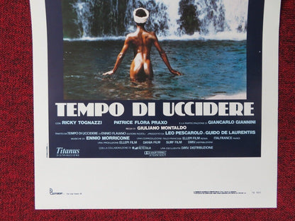 TIME TO KILL ITALIAN LOCANDINA (27.5"x13") POSTER NICOLAS CAGE 1989 Movie posters